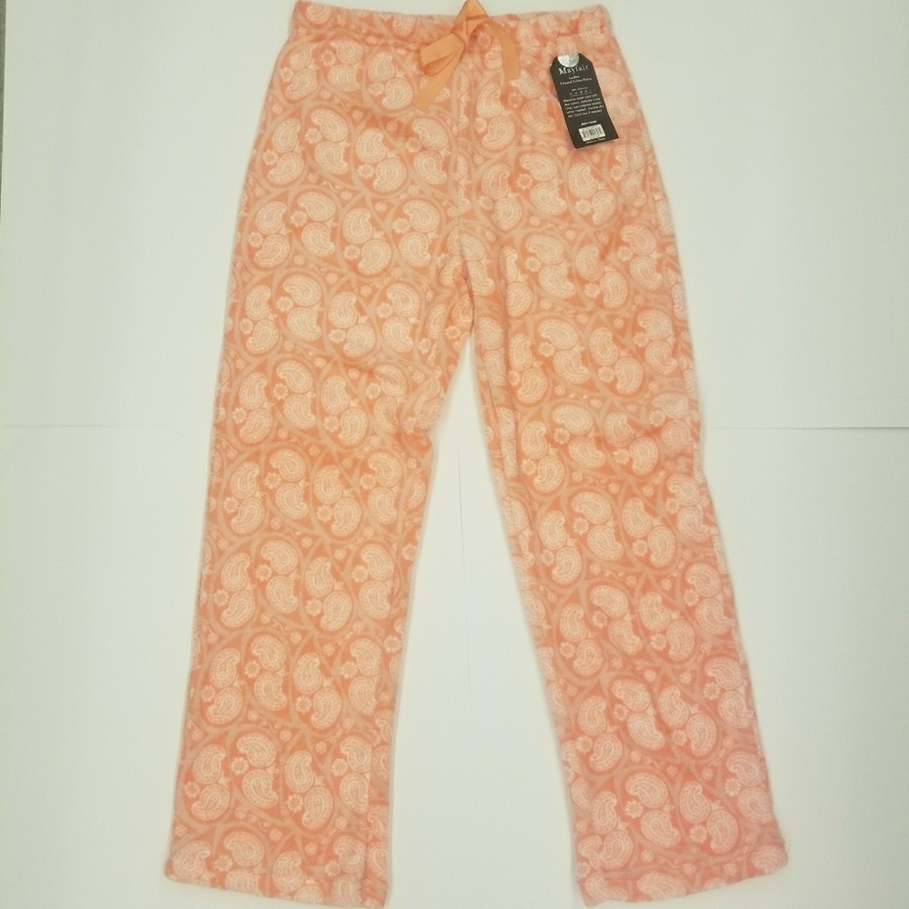 Mayfair Ladies Printed Velvet Pants